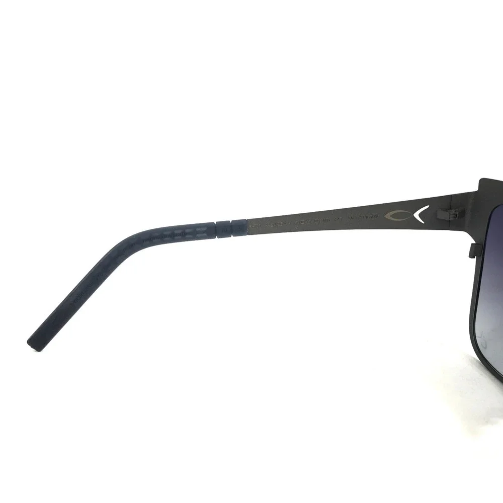 Blackfin Sunglasses BF767 PALM BEACH COL.609 Black Gray Cat Eye w/ Purple Lenses